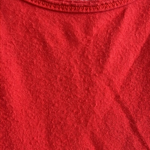 Women’s or teens dress orange coral tank straps a line knew length large - Picture 9 of 9